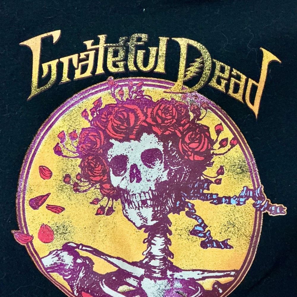 Grateful Dead Black Logo Tee